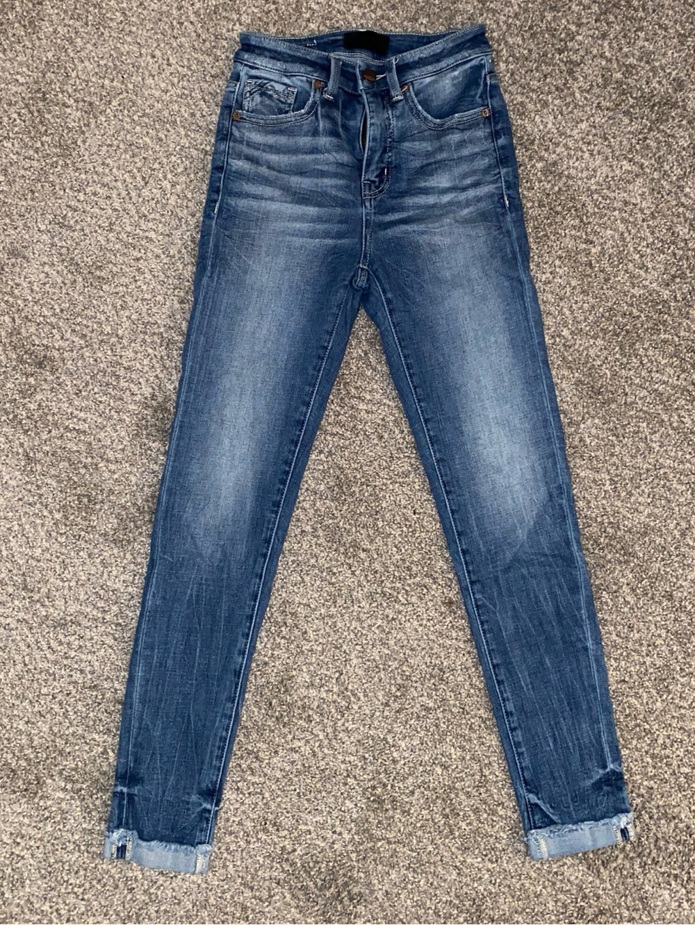 Women's Slim Stretch Jeans - Dark Blue